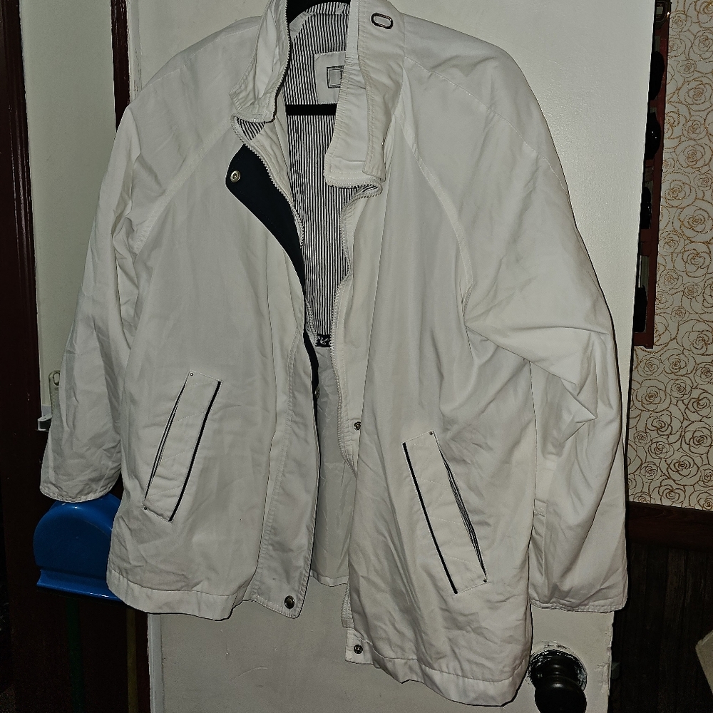White Windbreaker by Izzi